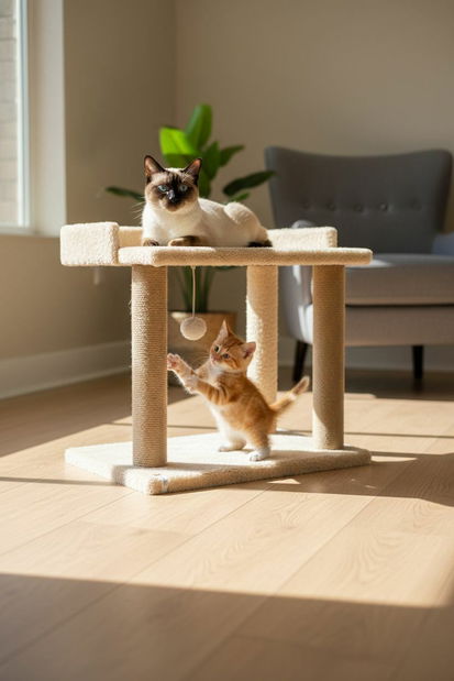 Peliešok pre mačky Lissa (béžová)