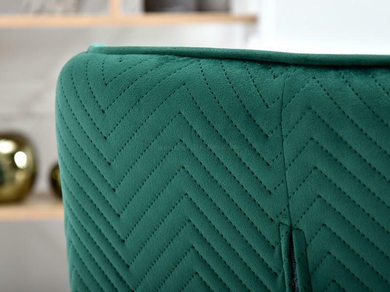 Kreslo Bilibo (zelená + chrómová)