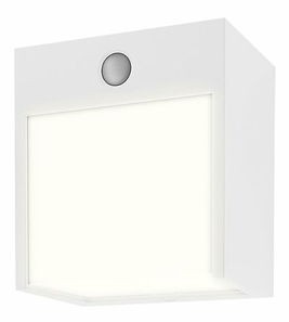 Vonkajšie nástenné LED svietidlo Balimo (biela + matná biela)