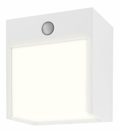 Vanjska LED zidna svjetiljka Balimo (bijela + bijela mat)