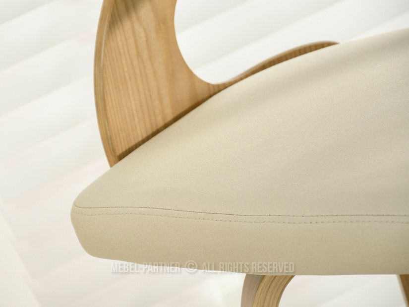 Barska stolica CH48 (krem + hrast)