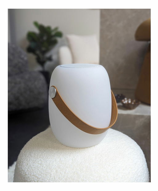 LED lampáš Csameria (biela)