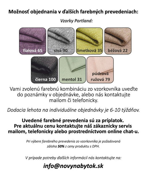 Rohová sedačka Tvins (L)