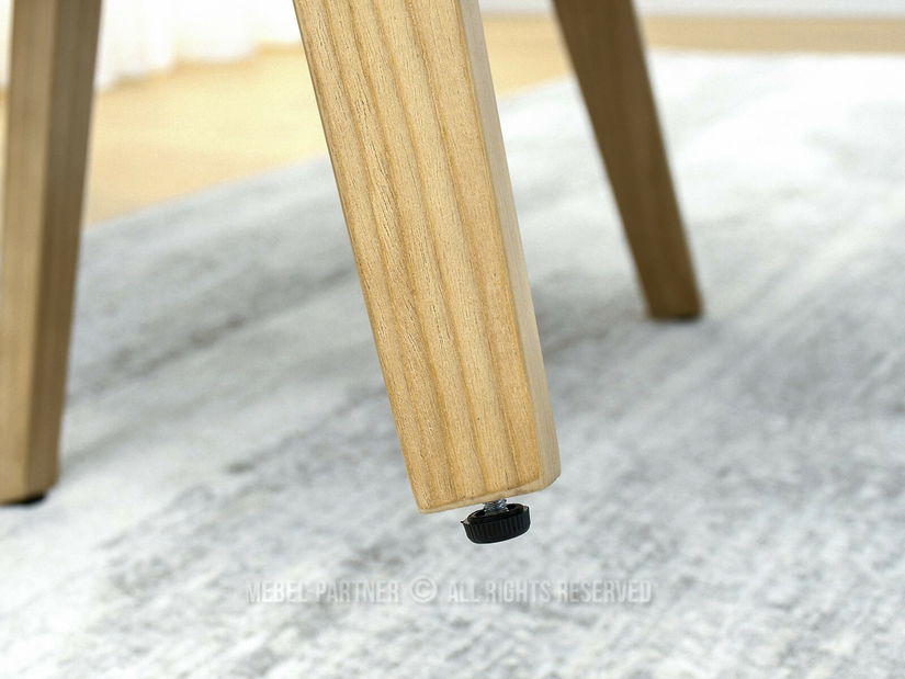 Scaun sufragerie Lamparas (verde + stejar)