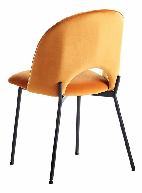 Set 2 ks jedálenských stoličiek Clarissa (oranžová)