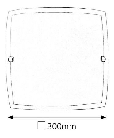 Aplică Nedda 3688 (sticlă opal)