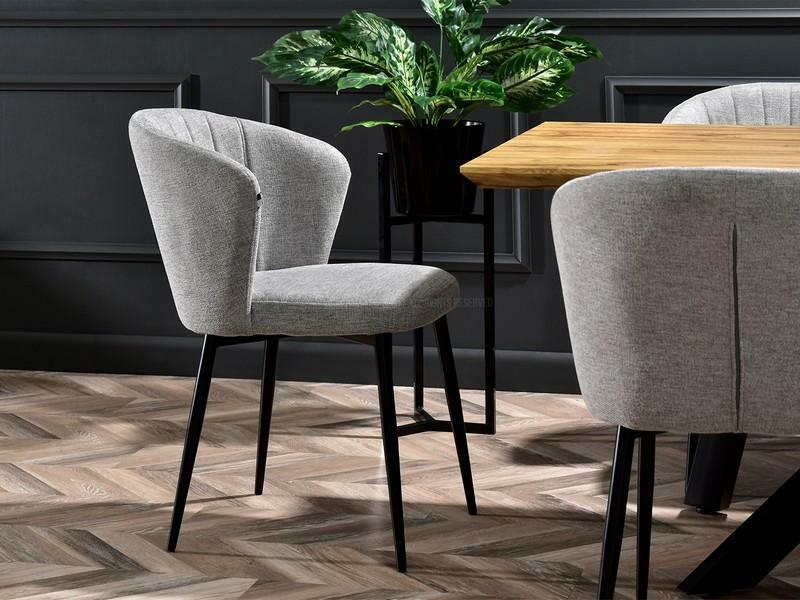 Scaun Zane (gri + negru)