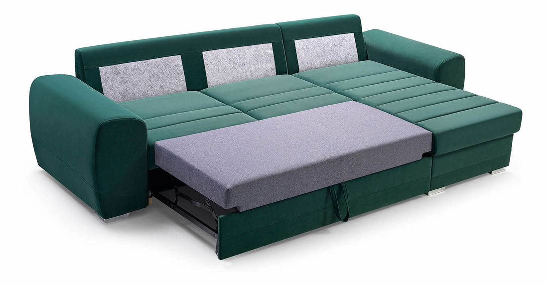 Kutna garnitura- Kiara (tamnozelena) (D)