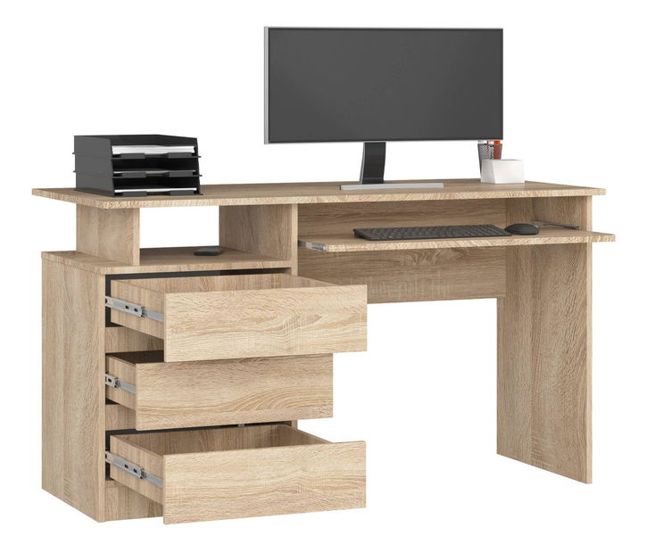 Masă PC Bronte (stejar sonoma)