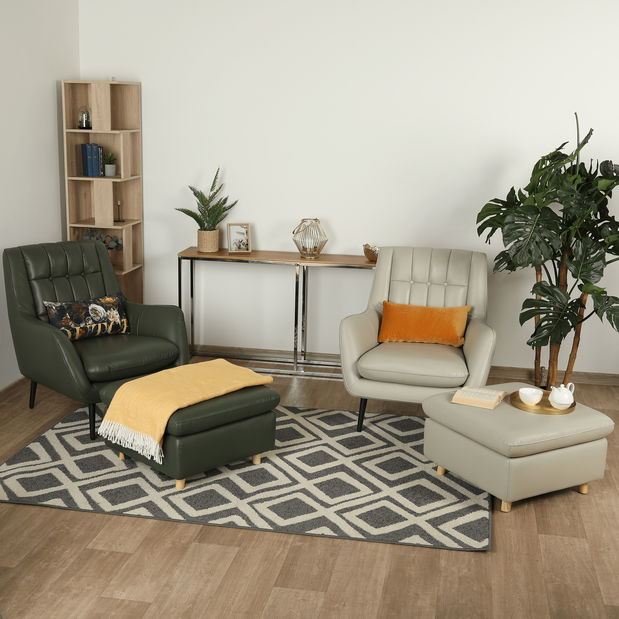 Măsuță consolă Deegen (stejar + Crom) *resigilate