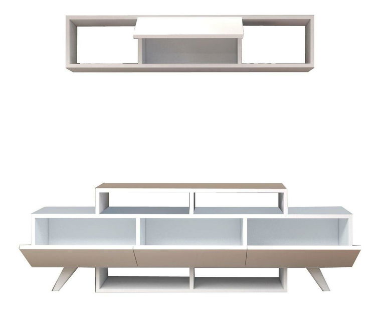 Mobilier living Micky (alb)