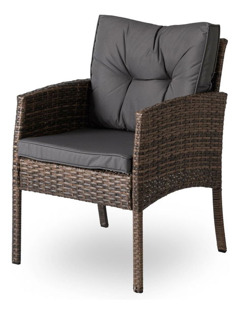 Set mobilier de grădină Adaptarlas (maro) (pentru 7 persoane)