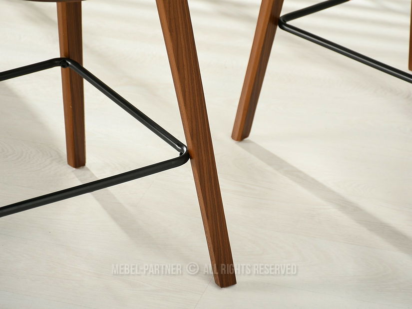 Stolička Lila H (orech tmavý + orech)