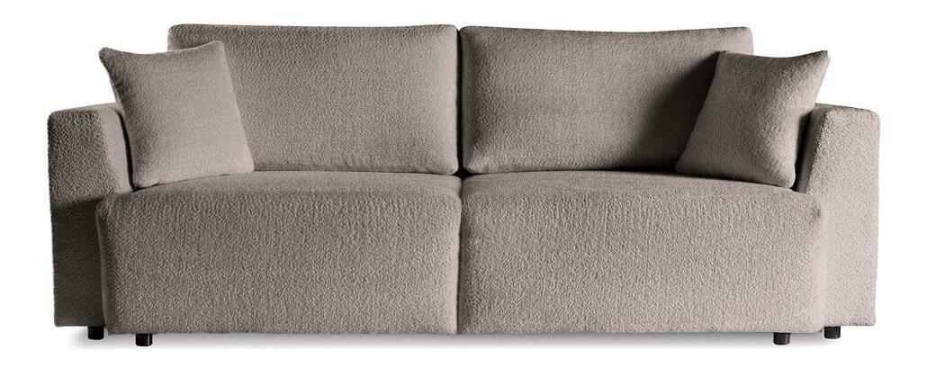 Canapea trei locuri Frasco (bej + negru)