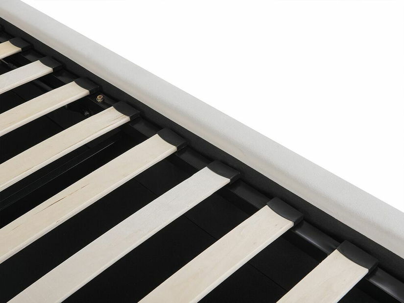 Manželská posteľ 180 cm Berit (biela) (s roštom) (s úl. priestorom)