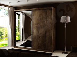 Ormar za garderobu Seharat 45711 (tamni jasen)