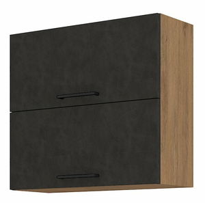 Gornji kuhinjski ormarić Virion 80 WH 2G F (hrast lancelot + matera)