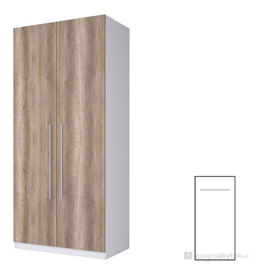 Dulap de haine Wendi SZF2DA