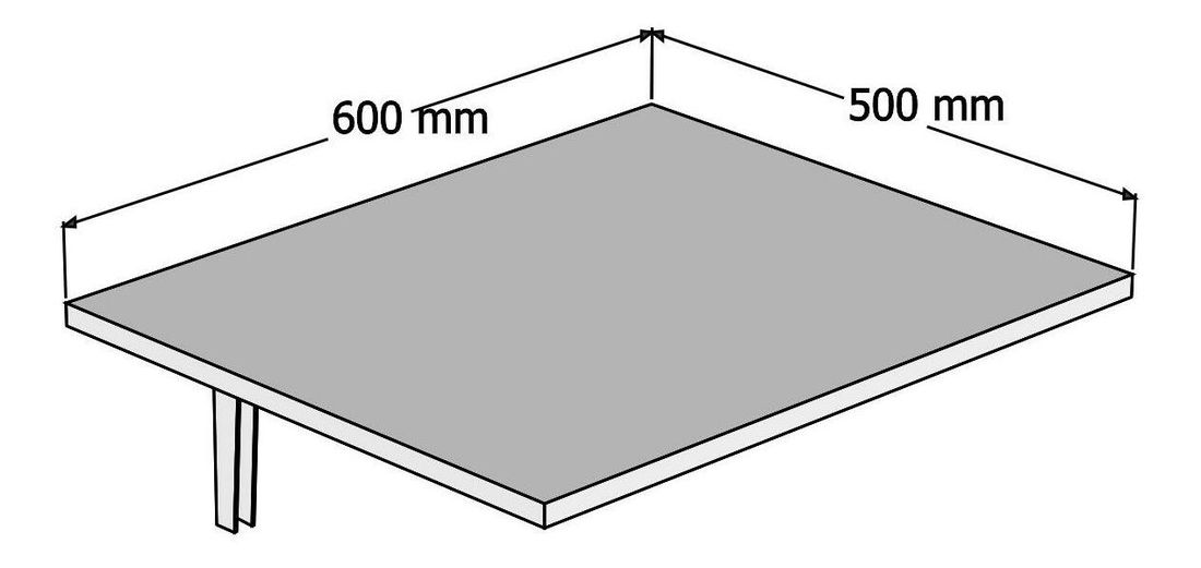 Masă pliabilă Nemobo (alb) 