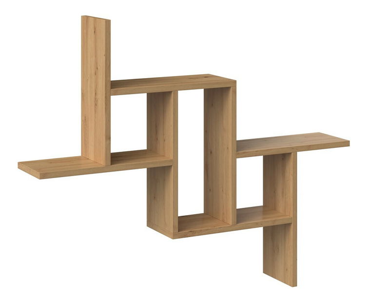 Raft de perete Fragil 1 (stejar artisan)