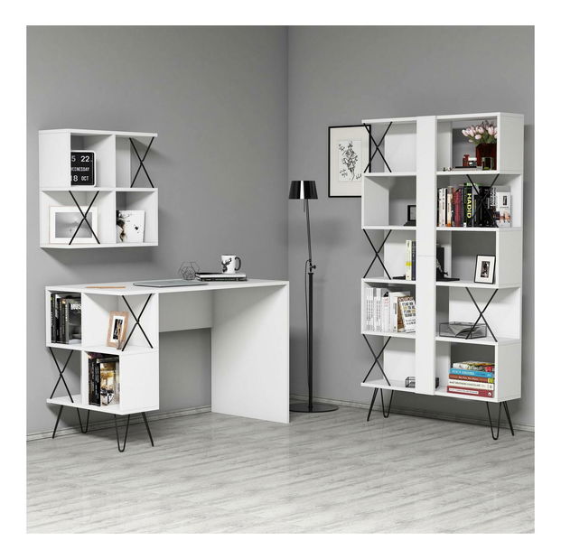 Uredski set Likime 1 (bijela + crna)