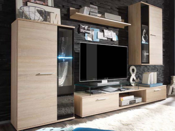 Obývacia stena Salesa dub sonoma *výpredaj