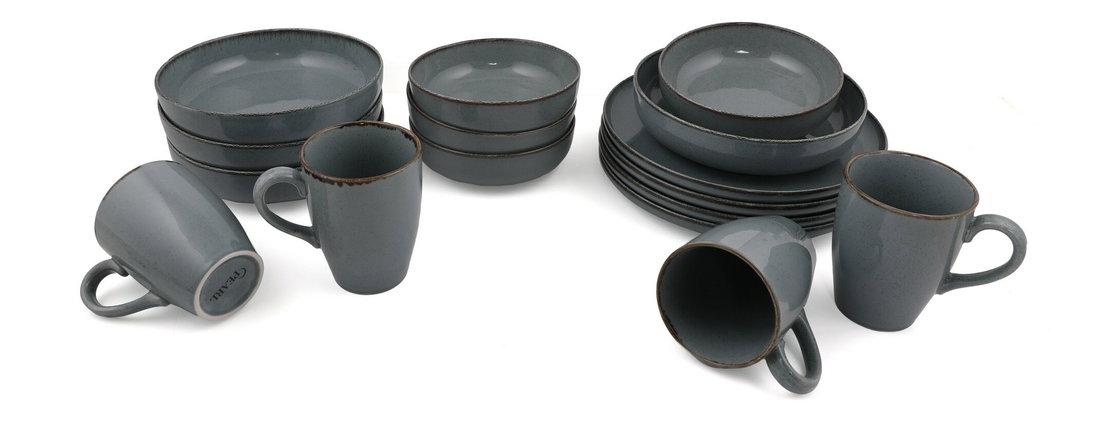 Servis za jelo (16 kom.) Moskva (siva)