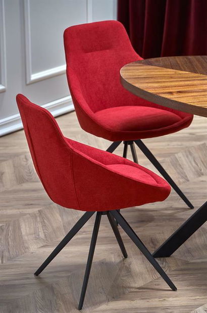 Étkezőasztal Laraco (dió + fekete) (6 fő részére)