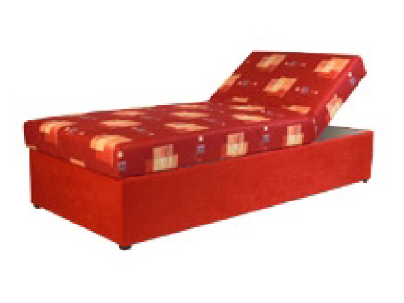 Jednolôžková posteľ (váľanda) 90 cm Kavy (so sendvičovým matracom) (P) *bazár