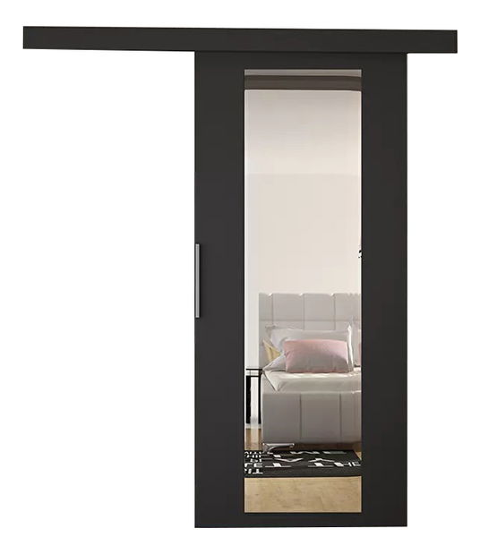 Tolóajtó Marin 4 (fekete)