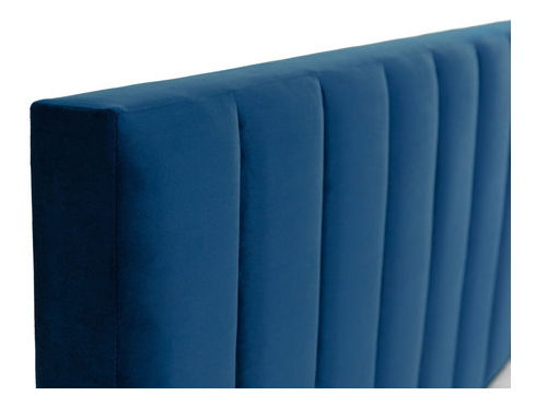 Franciaágy 180 cm Bleash New (szürke + arany) (ágyráccsal)