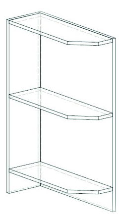 Donji kuhinjski ormarić, kutni Lenna LV 14 (L) 