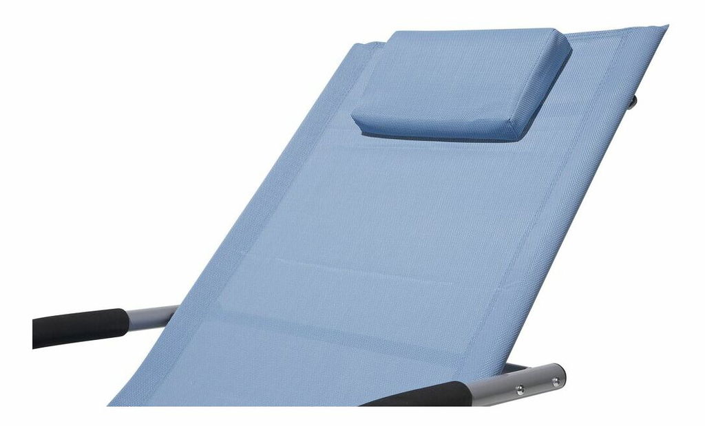 Záhradné lehátko Carro (modrá)