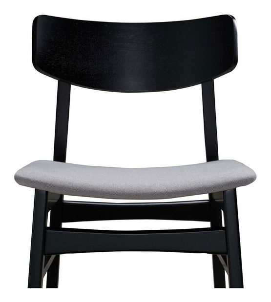 Blagovaonska stolica Paramore (crni hrast + svijetlosiva)