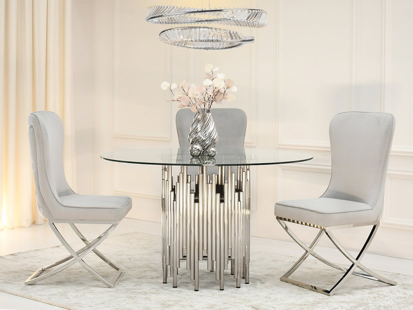 Jedálenský stôl Bufones (priehľadné)