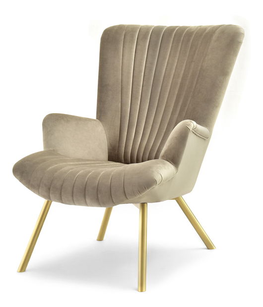 Fotoliu relax Lanzaris (auriu)