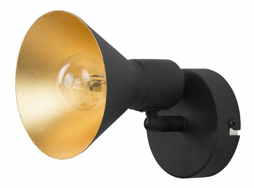 Set 2 ks. nástenných lámp MARSEILE I (kov) (čierna)