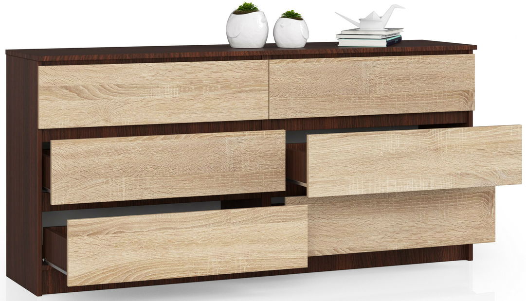 Komoda Koa III (wenge + dub sonoma)