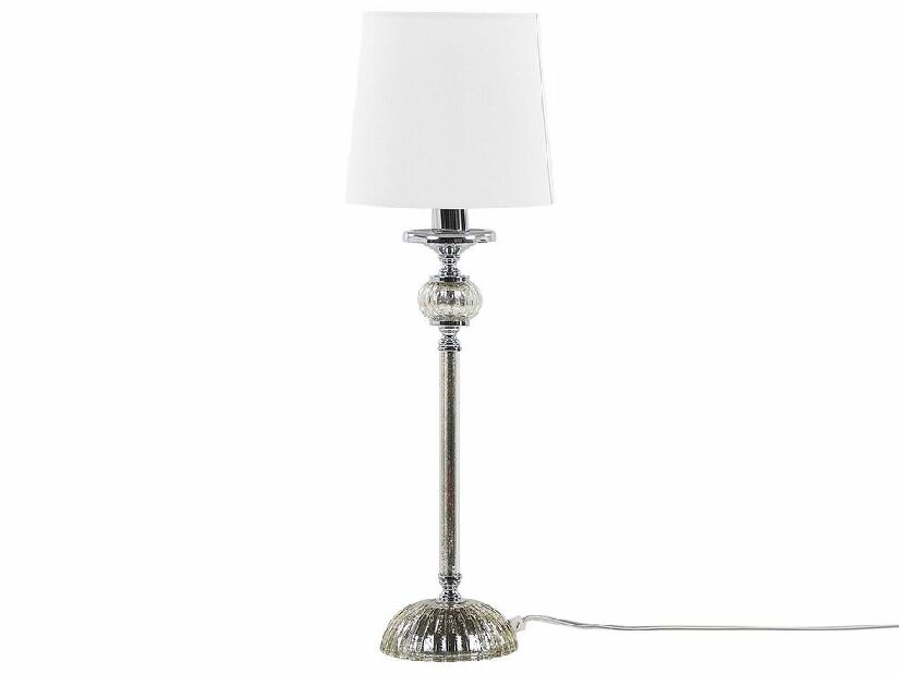 Stolná lampa Kubza (biela)