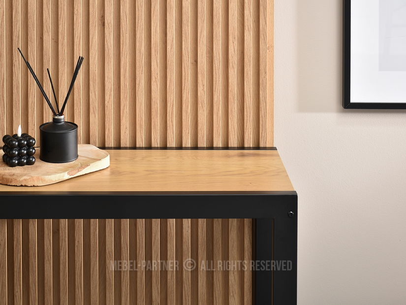 Konzolasztal Ines (fekete)