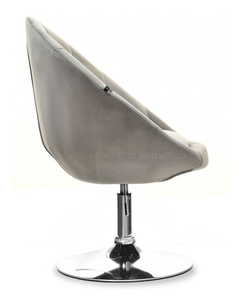 Kreslo Lush 3 (sivá + čierna)