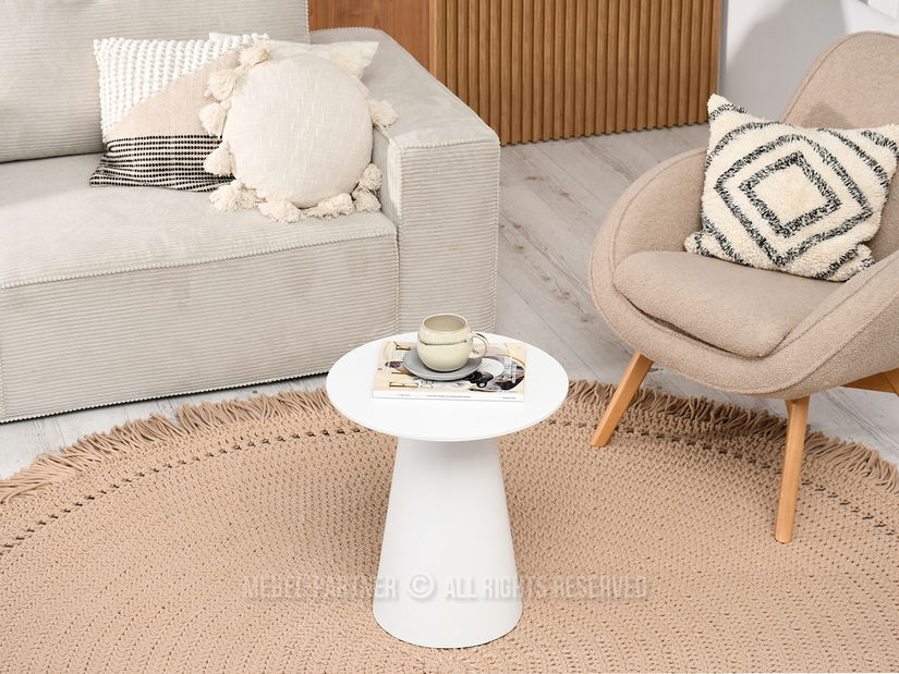 Măsuță de cafea Otava 45 (alb)