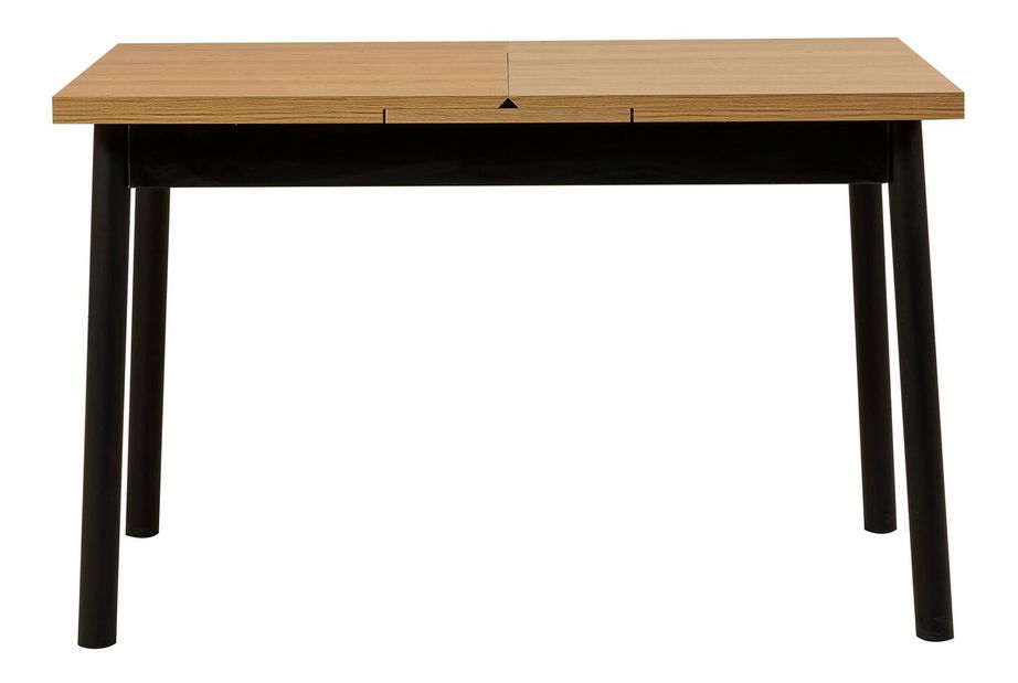 Blagovaonski stol na razvlačenje (za 6 osoba) Oleander (crna)