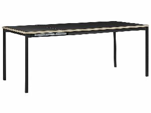 Masă sufragerie extensibilă 140-190x90 cm Avenera (negru)