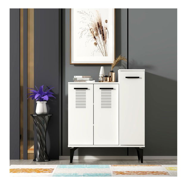 Cipőtároló (cipősszekrény) Vipapo 10 (fehér)