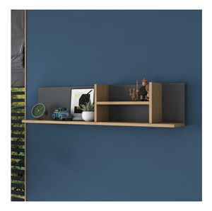 Poliță Navope 3 (nuc + antracit)