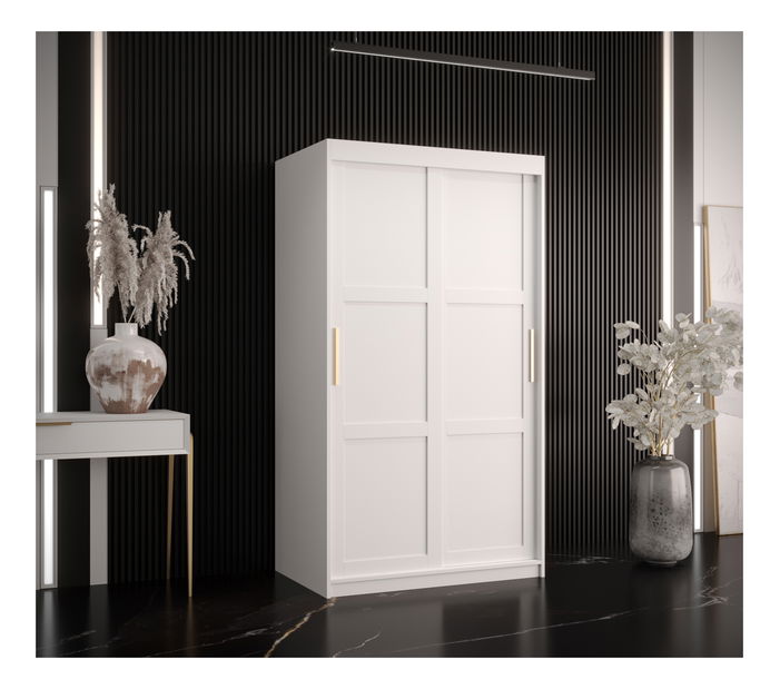 Dulap de haine Riven 1 100 (alb mat)