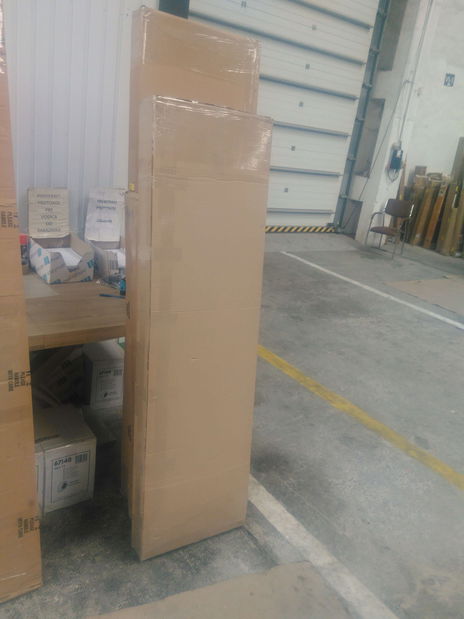 Nappali fal Ding (fehér + diófa) *bazár