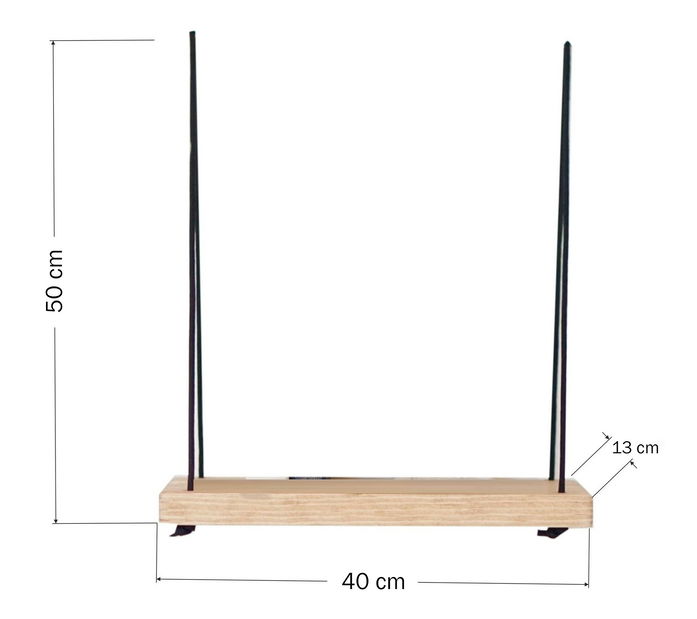 Nástenná polica Ali