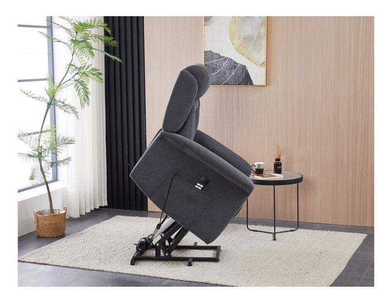 Polohovacie kreslo Tonta (sivá)